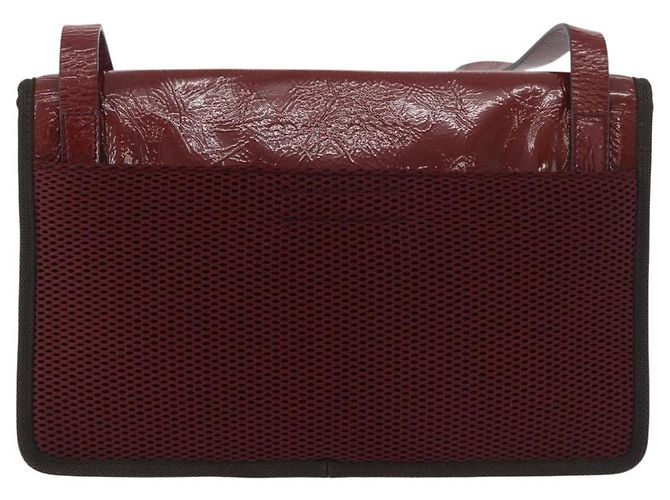 Miu Miu Shoulder Bag Leather Red - vista 2