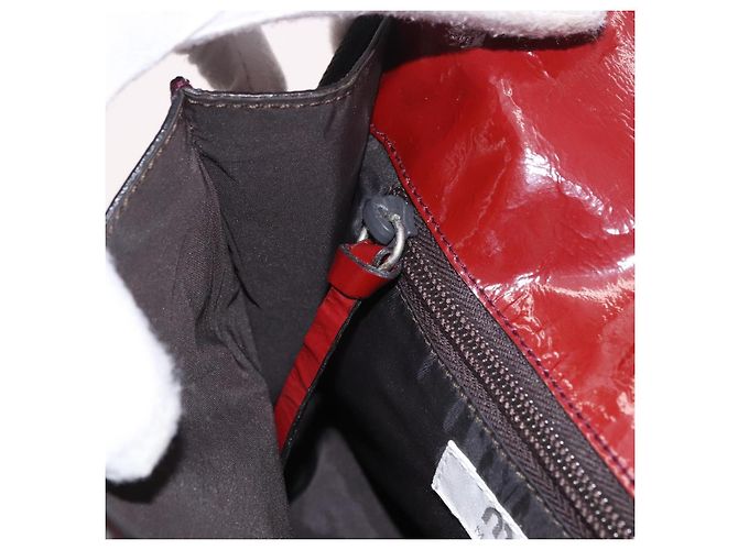 Miu Miu Shoulder Bag Leather Red - vista 20