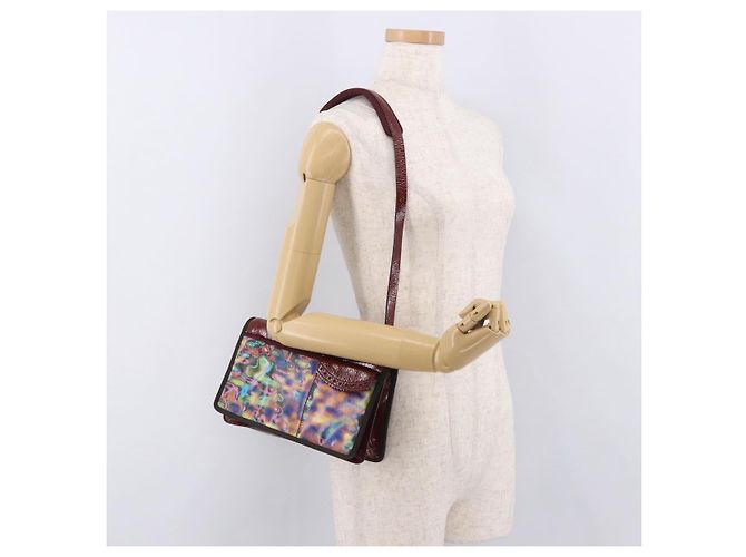 Miu Miu Shoulder Bag Leather Red - vista 22