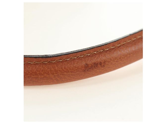 Chloé Chloe Paraty Hand Bag Leather 2way Brown Gold - vista 12