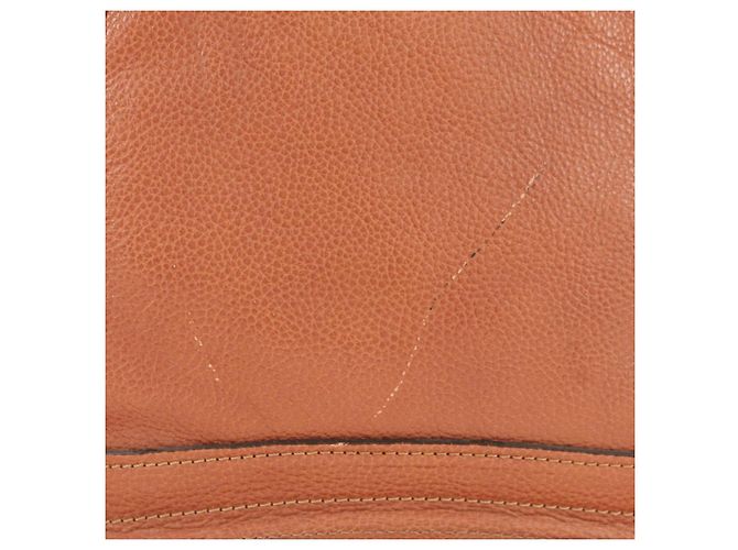Chloé Chloe Paraty Hand Bag Leather 2way Brown Gold - vista 4