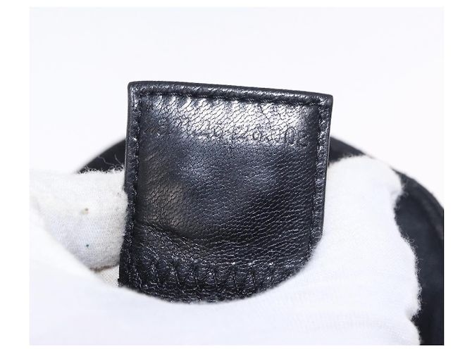 FENDI Mamma Baguette Shoulder Bag Cotton Jersey Black Silver - vista 24