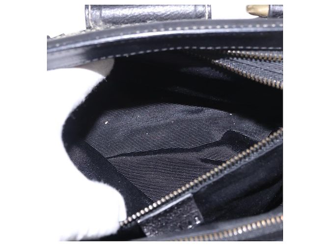 Céline CELINE Hand Bag Canvas Leather Black Gold - vista 23
