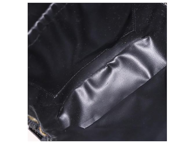 Céline CELINE Shoulder Bag Leather Black Gold - vista 11