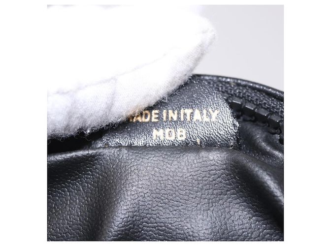 Céline CELINE Shoulder Bag Leather Black Gold - vista 12