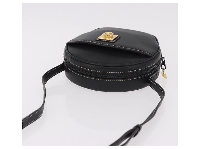 Céline CELINE Shoulder Bag Leather Black Gold - vista 6