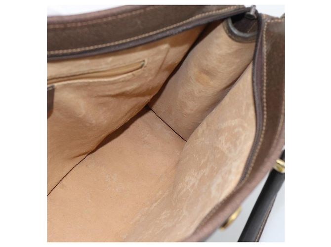 GUCCI GG Supreme Web Sherry Line Hand Bag PVC Beige Gold 010 378 - vista 18