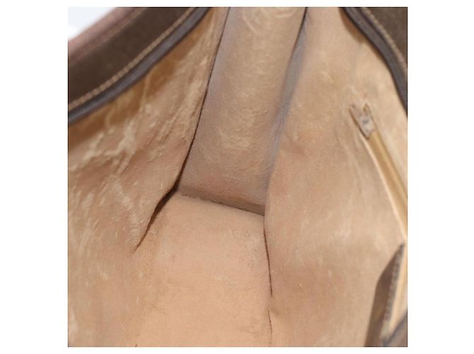 GUCCI GG Supreme Web Sherry Line Hand Bag PVC Beige Gold 010 378 - vista 19
