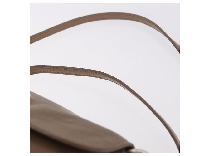 Chloé Chloe Lily Shoulder Bag Leather 2way Brown Gold - vista 14