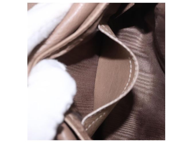 Chloé Chloe Lily Shoulder Bag Leather 2way Brown Gold - vista 24