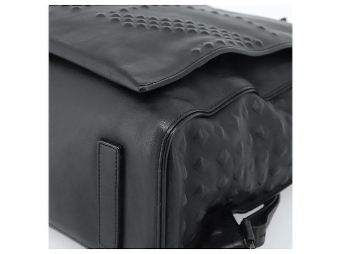 MCM Rucksack Leder Schwarz Silber - Ansicht 10