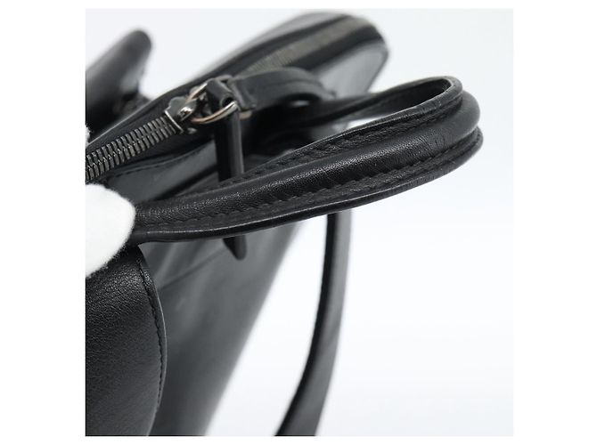 MCM Rucksack Leder Schwarz Silber - Ansicht 7