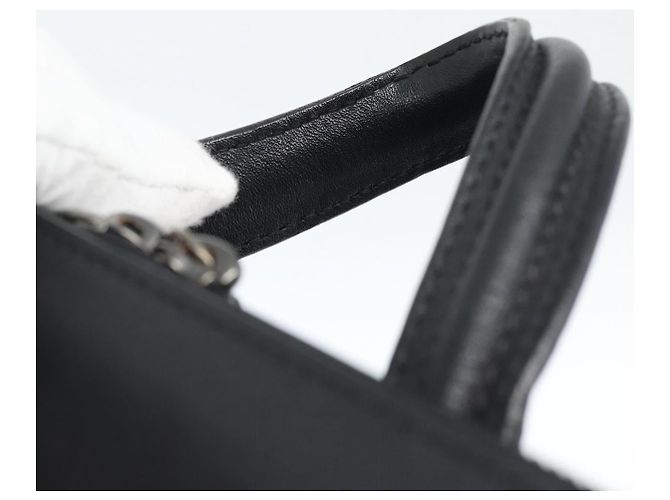 MCM Rucksack Leder Schwarz Silber - Ansicht 8
