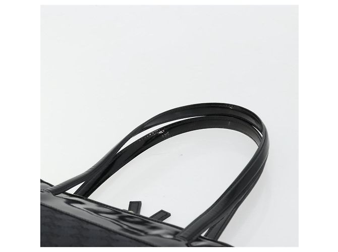 GUCCI GG Canvas Hand Bag Black Gold 002 1122 - vista 8