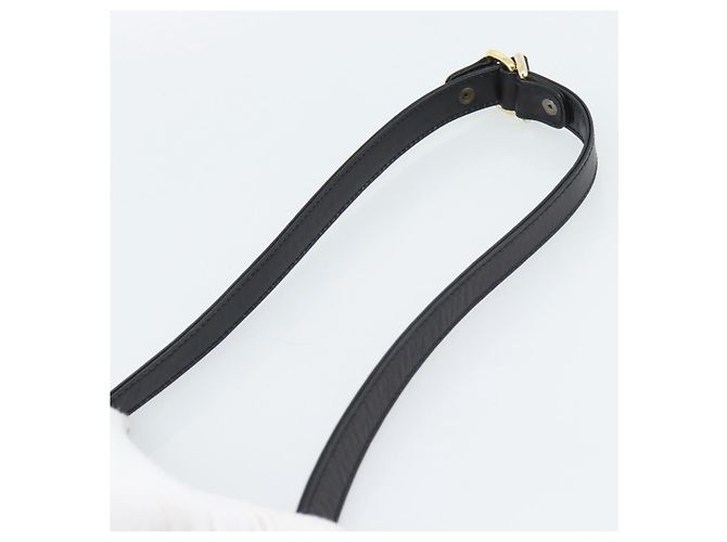 GUCCI Shoulder Bag Leather Black Gold - view 8