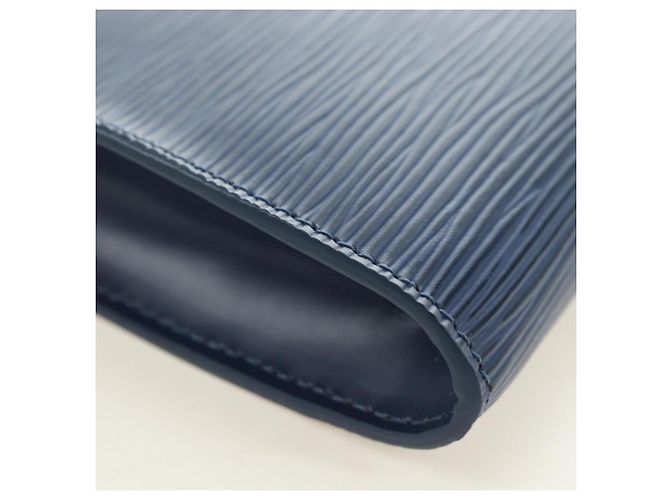 LOUIS VUITTON Epi Pochette Accessoires Pouch Blue M52945 LV - vista 15