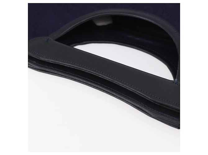 Céline CELINE C Sulky Hand Bag Canvas Navy - vista 7