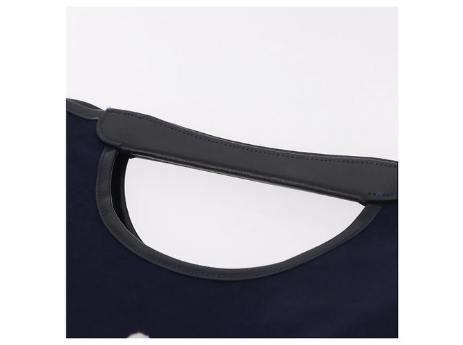 Céline CELINE C Sulky Hand Bag Canvas Navy - vista 8