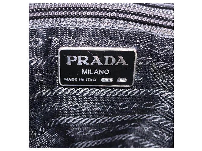 PRADA Hand Bag Leather Red Gold - vista 18