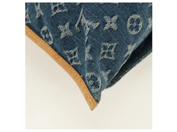 LOUIS VUITTON Monogram Denim Hand Bag Blue M95018 LV - vista 15