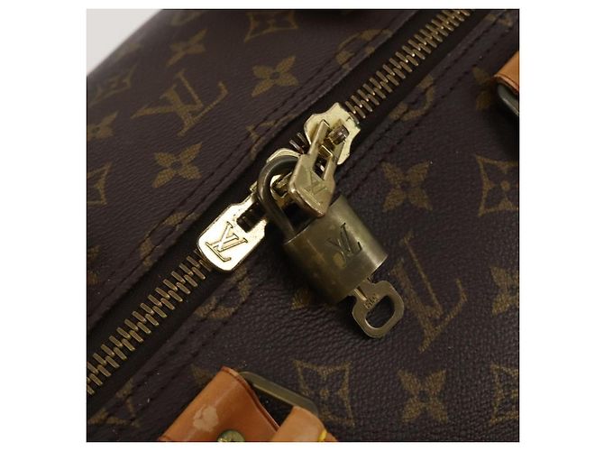 LOUIS VUITTON Monogram Keepall 55 Boston Bag M41424 LV - vista 10