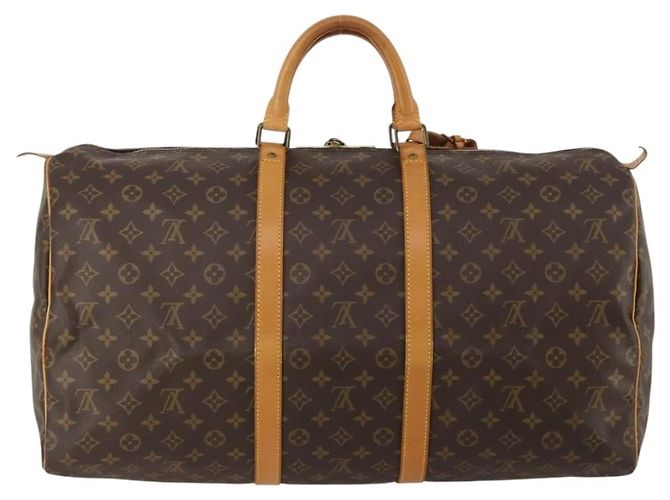 LOUIS VUITTON Monogram Keepall 55 Boston Bag M41424 LV - vista 2