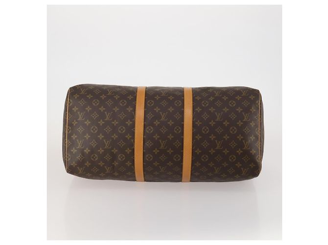 LOUIS VUITTON Monogram Keepall 55 Boston Bag M41424 LV - vista 5