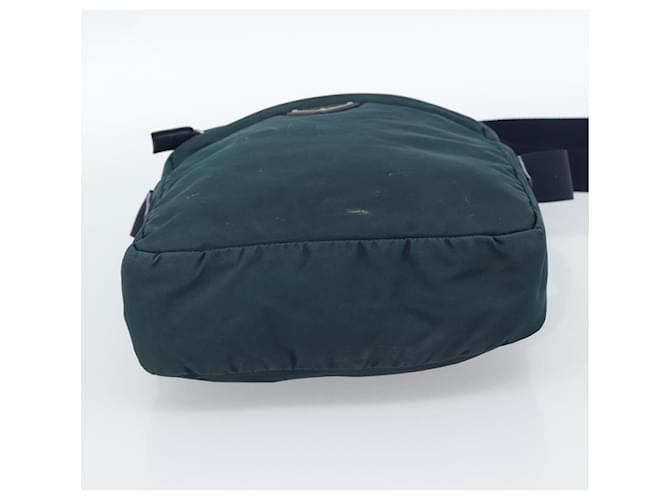 PRADA Shoulder Bag Nylon Blue Silver - vista 5