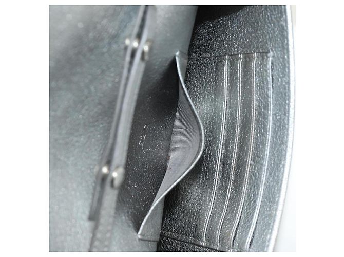 Miu Miu Shoulder Bag Leather Silver - vista 27