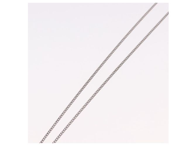 LOUIS VUITTON LV Initials Necklace 18K Gold(750) White Gold - vista 11