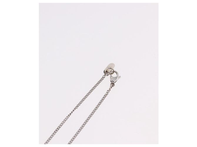 LOUIS VUITTON LV Initials Necklace 18K Gold(750) White Gold - vista 13