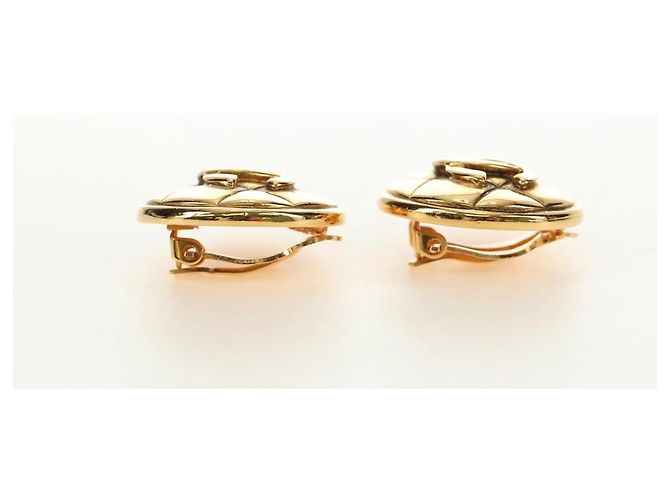CHANEL Earring metal Gold Tone CC - vista 4