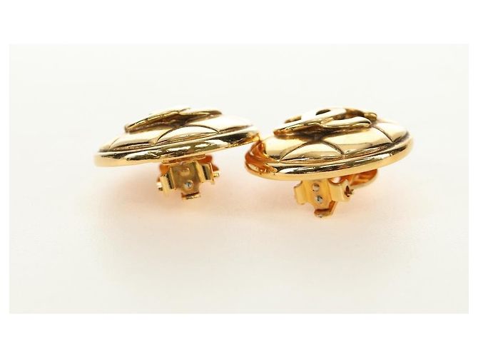 CHANEL Earring metal Gold Tone CC - vista 6