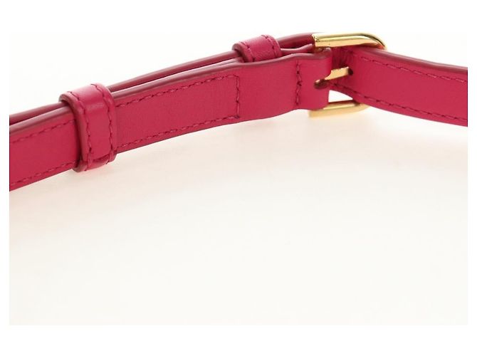 Céline CELINE Shoulder Bag Leather Pink Gold - vista 10