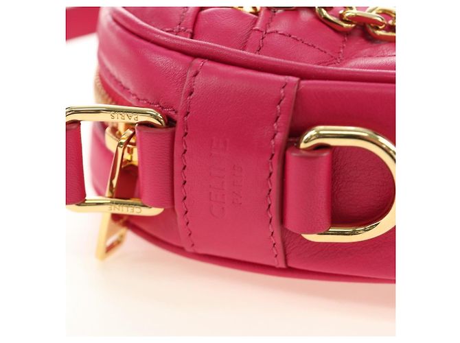 Céline CELINE Shoulder Bag Leather Pink Gold - vista 16