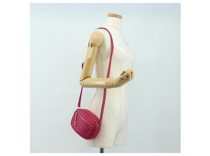 Céline CELINE Shoulder Bag Leather Pink Gold - vista 26