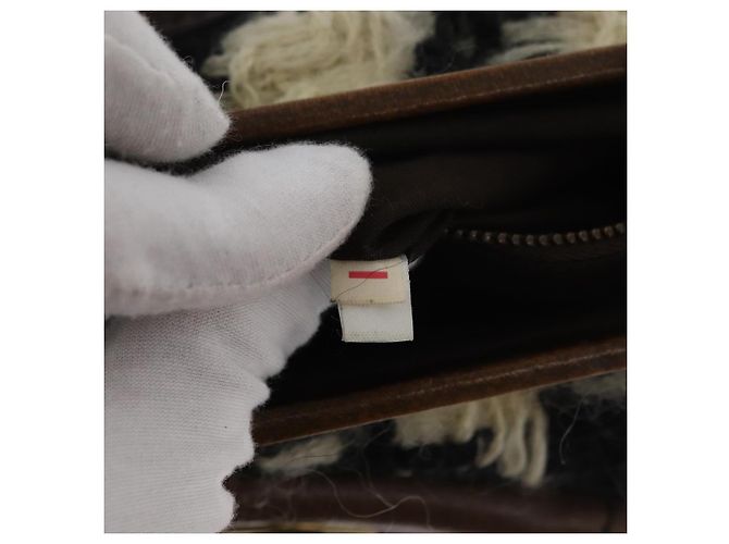 Miu Miu Hand Bag Leather Brown Silver - vista 24