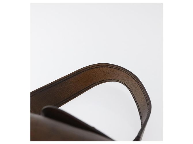 Miu Miu Hand Bag Leather Brown Silver - vista 9