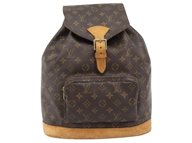 LOUIS VUITTON Monogram Montsouris GM Backpack M51135 LV - vista 2