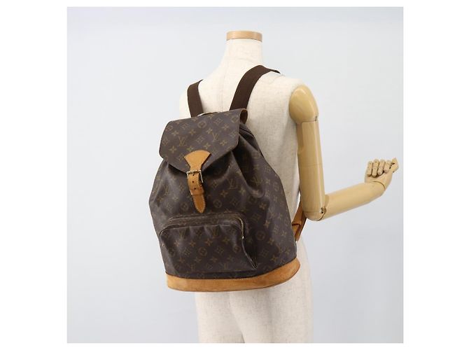 LOUIS VUITTON Monogram Montsouris GM Backpack M51135 LV - vista 24
