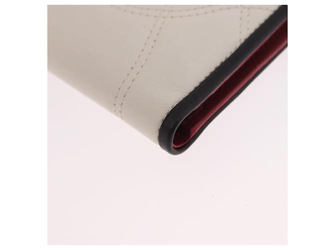 Céline CELINE Compact Wallet Leather White Silver - vista 10