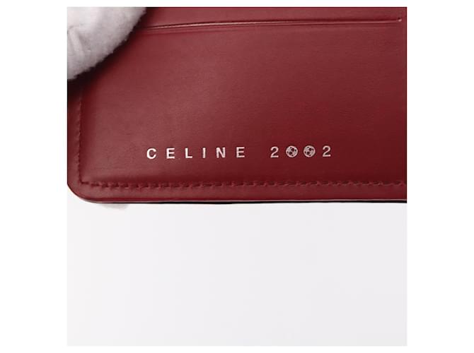 Céline CELINE Compact Wallet Leather White Silver - vista 14