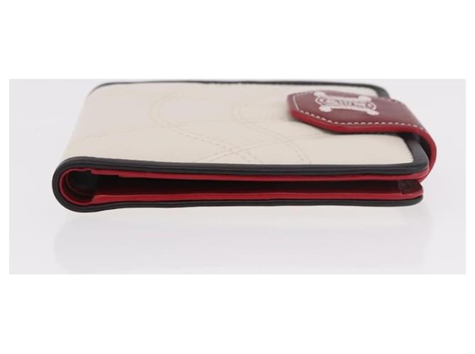 Céline CELINE Compact Wallet Leather White Silver - vista 5