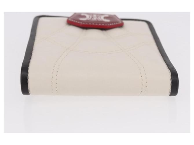 Céline CELINE Compact Wallet Leather White Silver - vista 8