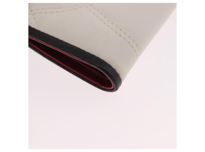 Céline CELINE Compact Wallet Leather White Silver - vista 9
