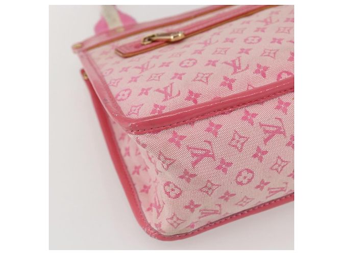 LOUIS VUITTON Monogram Mini Suck Catlin Hand Bag Pink Gold M92930 LV - vista 14