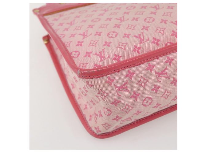 LOUIS VUITTON Monogram Mini Suck Catlin Hand Bag Pink Gold M92930 LV - vista 16