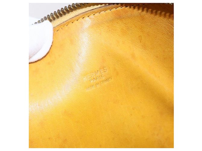 Hermès HERMES Bolide 31 Bolsa de mão em couro 2way Yellow Gold - vista 21