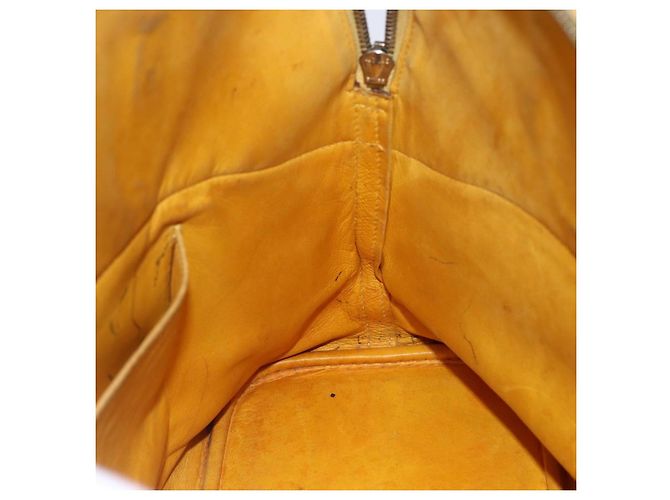 Hermès HERMES Bolide 31 Bolsa de mão em couro 2way Yellow Gold - vista 23