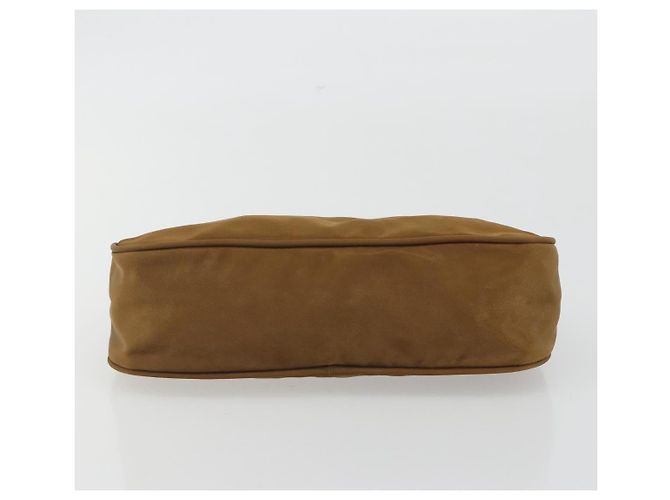 PRADA Accessory Pouch Nylon Brown Silver - vista 9